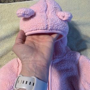 Pink Toddler Bear Jacket